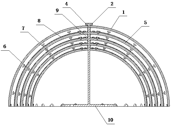 Three-dimensional multi-layer cable box