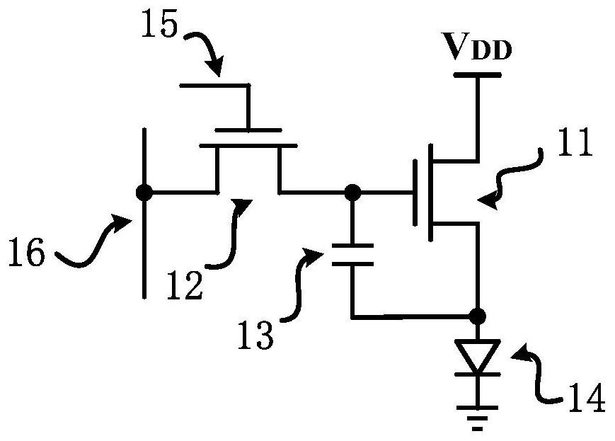 Pixel device, driving method for pixel device, and display device