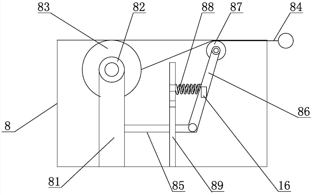 A circuit breaker action alarm device based on public network wireless transmission technology