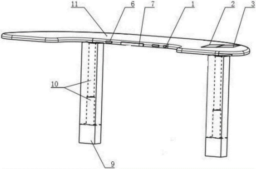 Intelligent table and chair capable of adjusting height and height adjusting method