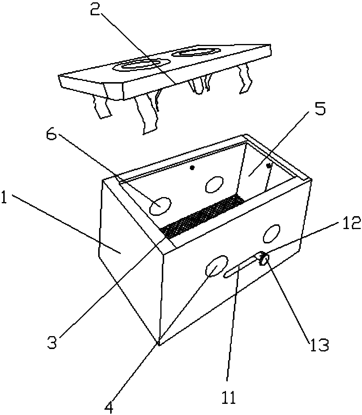 Moxibustion box