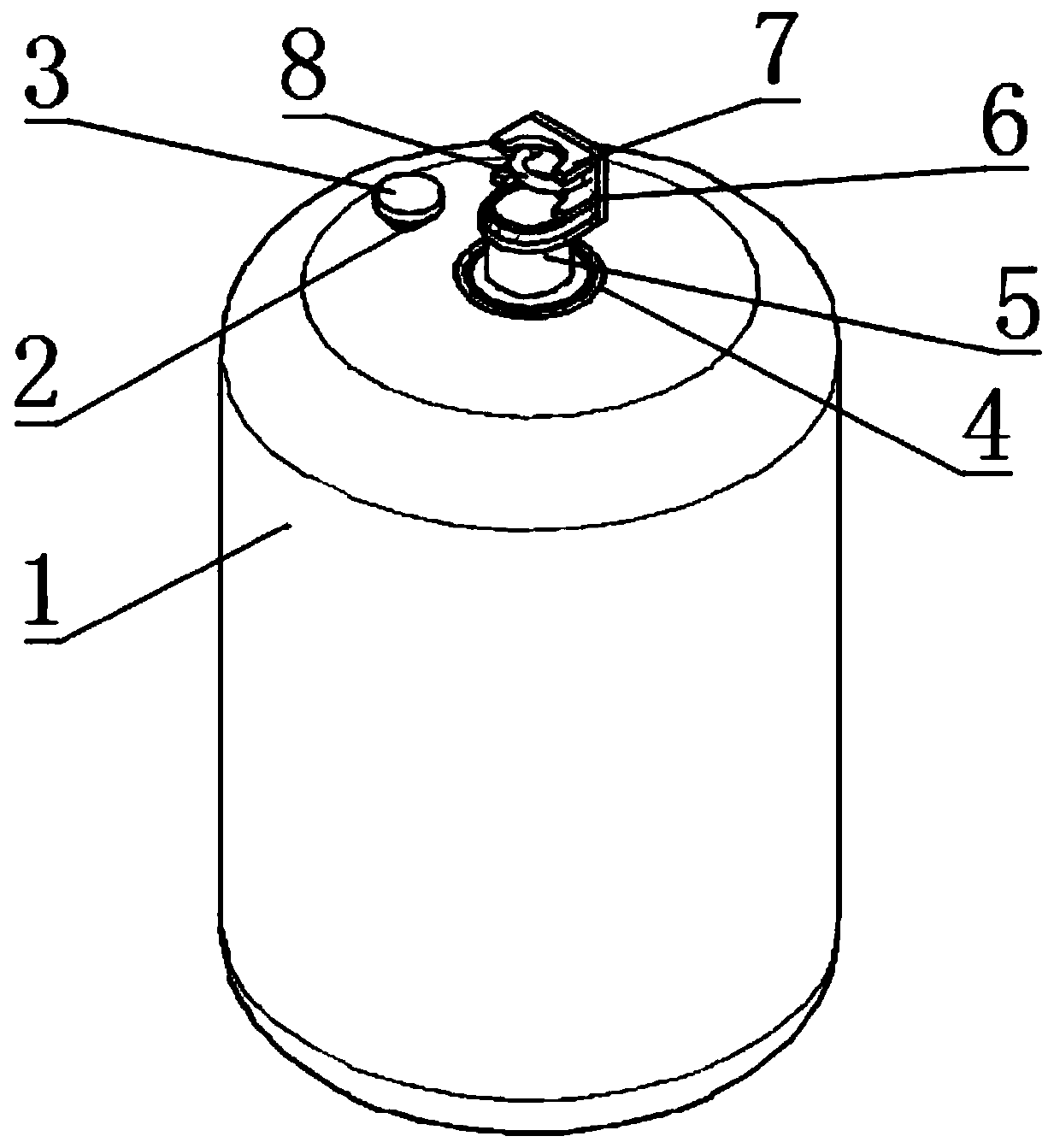 Cable-connected water interception buoy