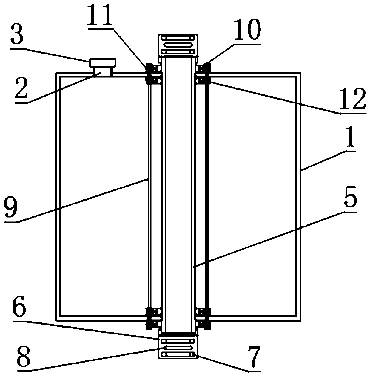 Cable-connected water interception buoy