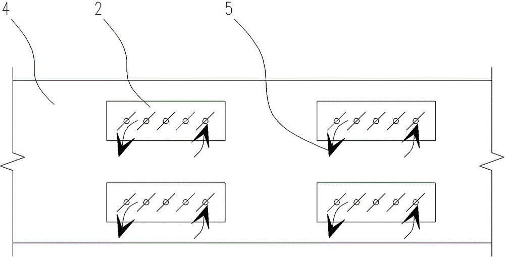 Natural ventilation cooling device and method of tunnels