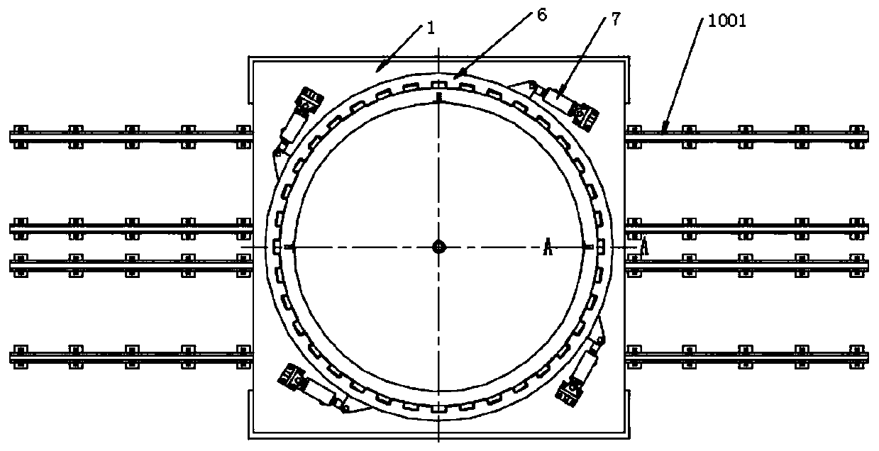 A casting method for large corrosion-resistant aluminum-magnesium alloy components