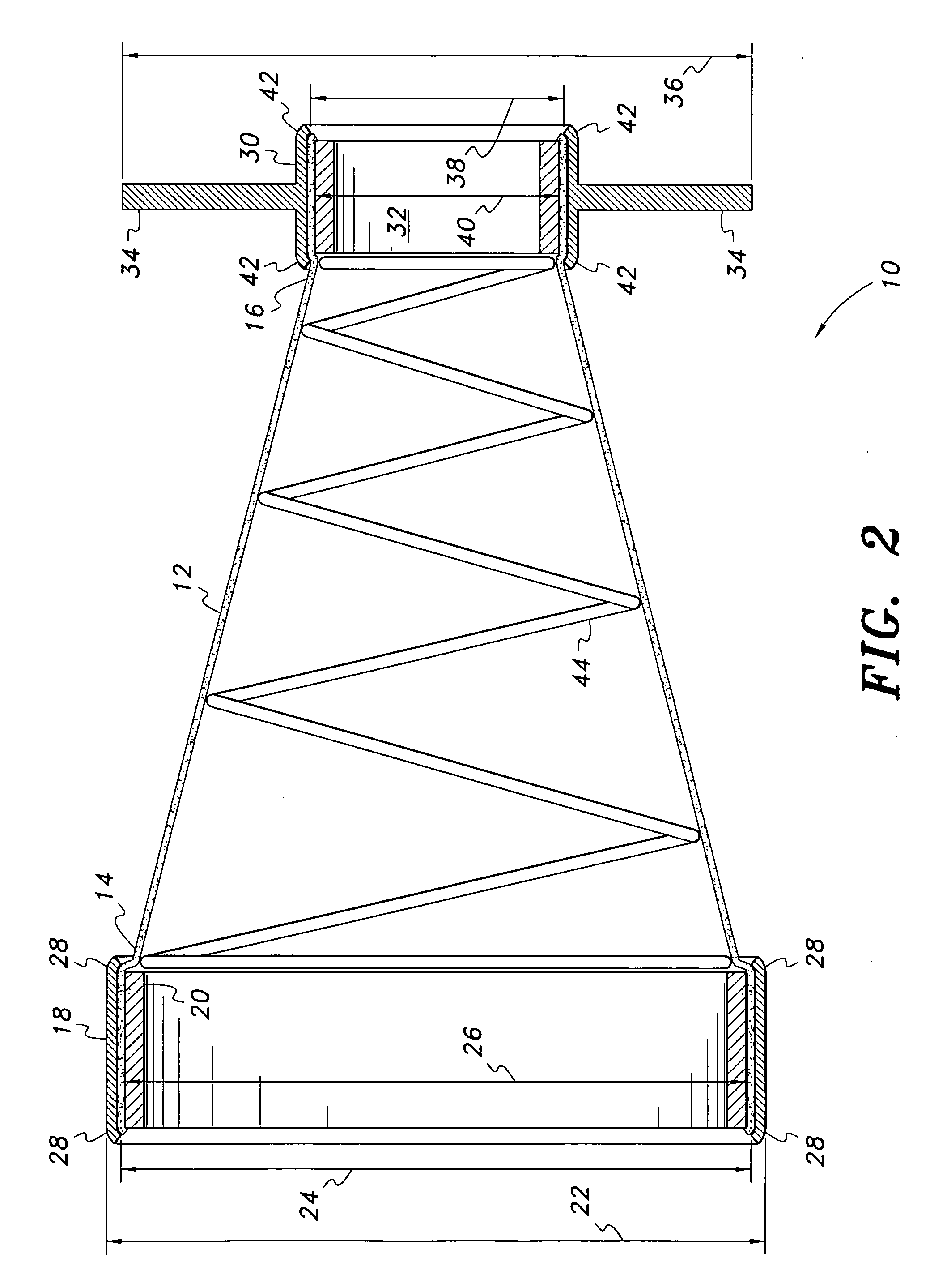 Inserts for engine exhaust systems