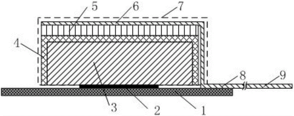 Radiating apparatus for variable high-power device of spacecraft