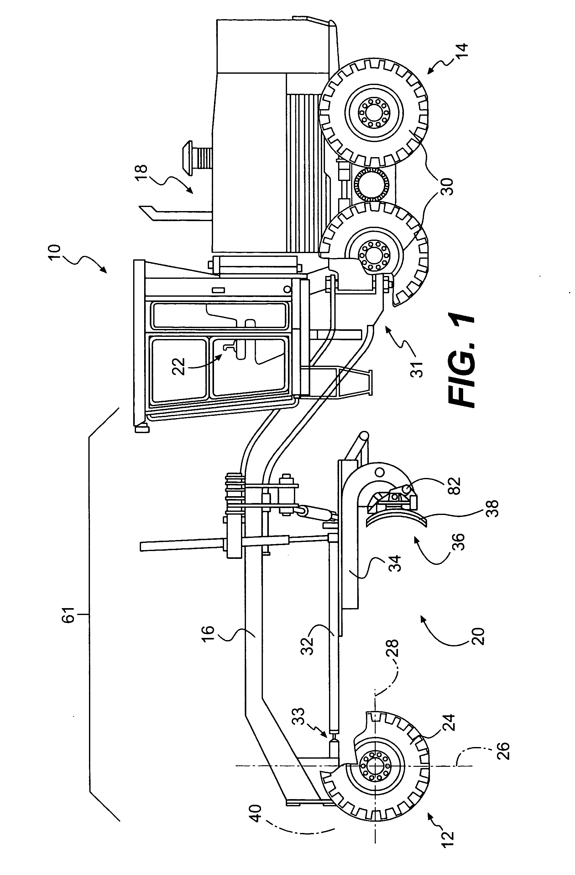 Work machine joystick control system