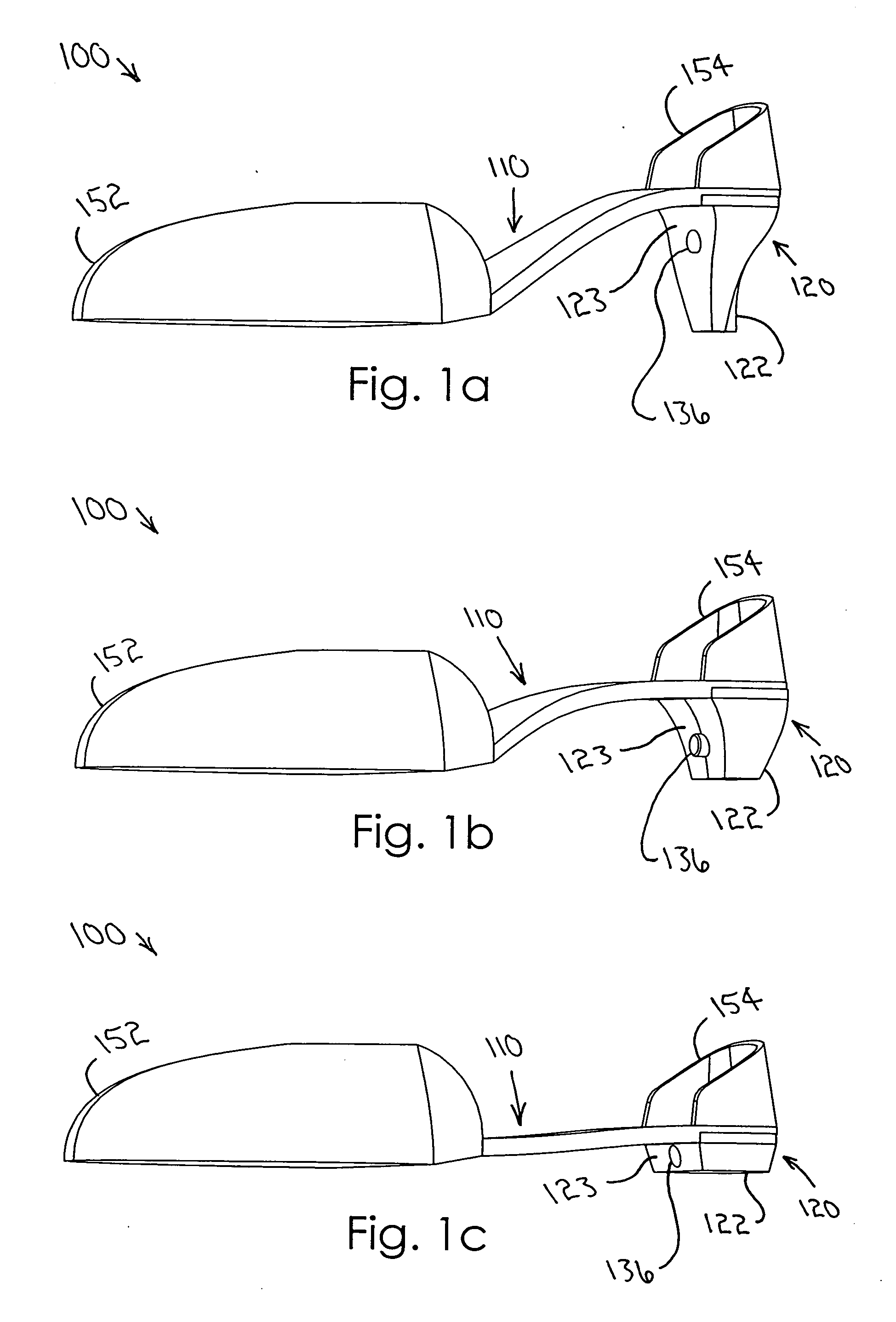 Shoe with interchangeable heel members