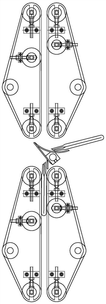 Rotational waste removing mechanism