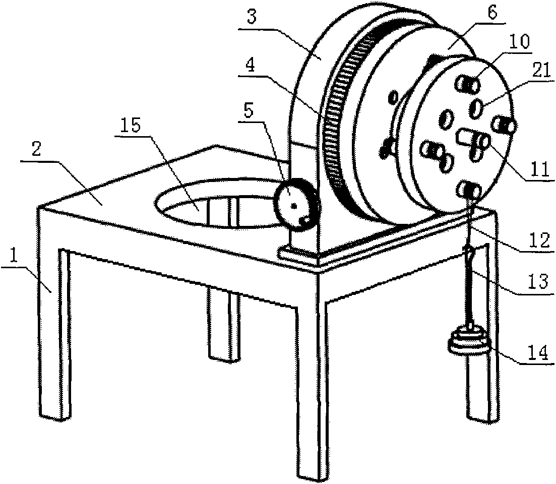 Calibration method for six-dimension force sensor calibration device with medium measurement range