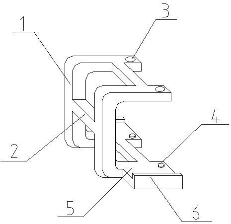 Air-film building outer formwork anchoring traction device and its application method