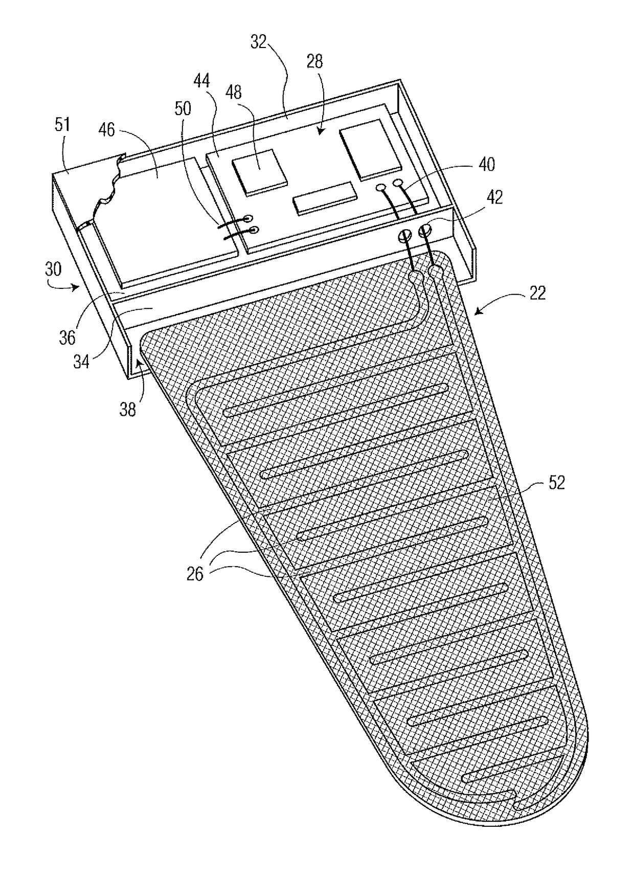 Undergarment wearable patient monitor