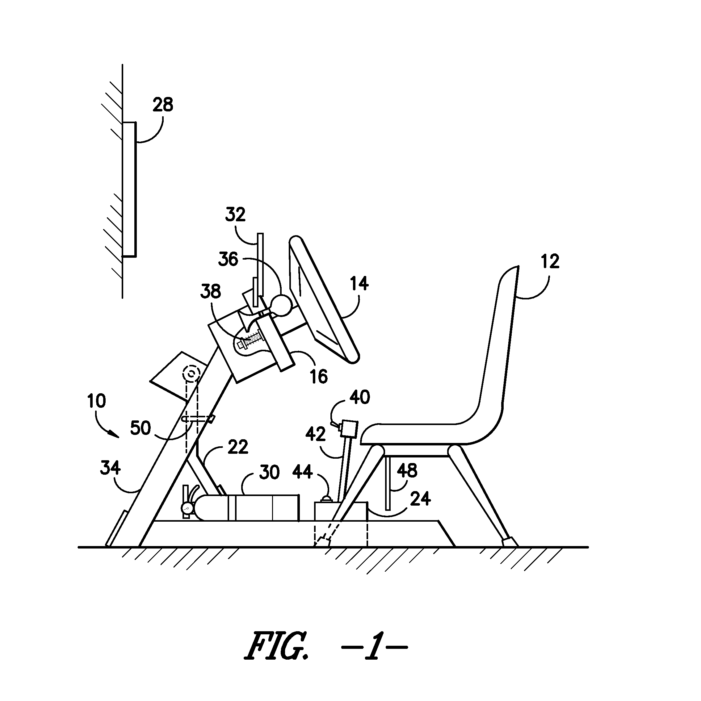 Truck driving simulator and training method