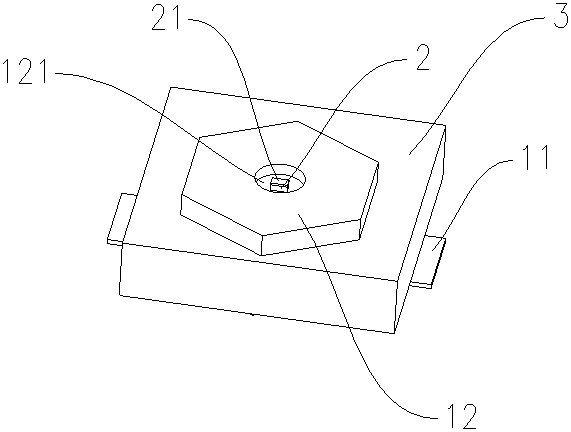 A package-free LED structure and LED lamp with uniform heat dissipation