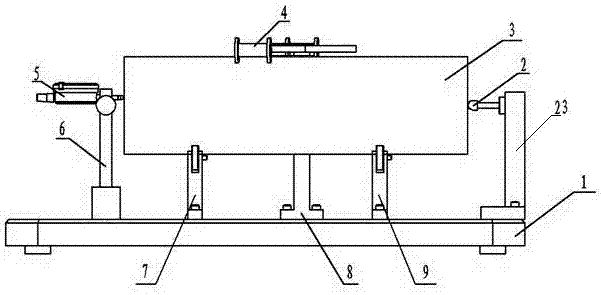 Cylindrical work piece end surface hopping detection device