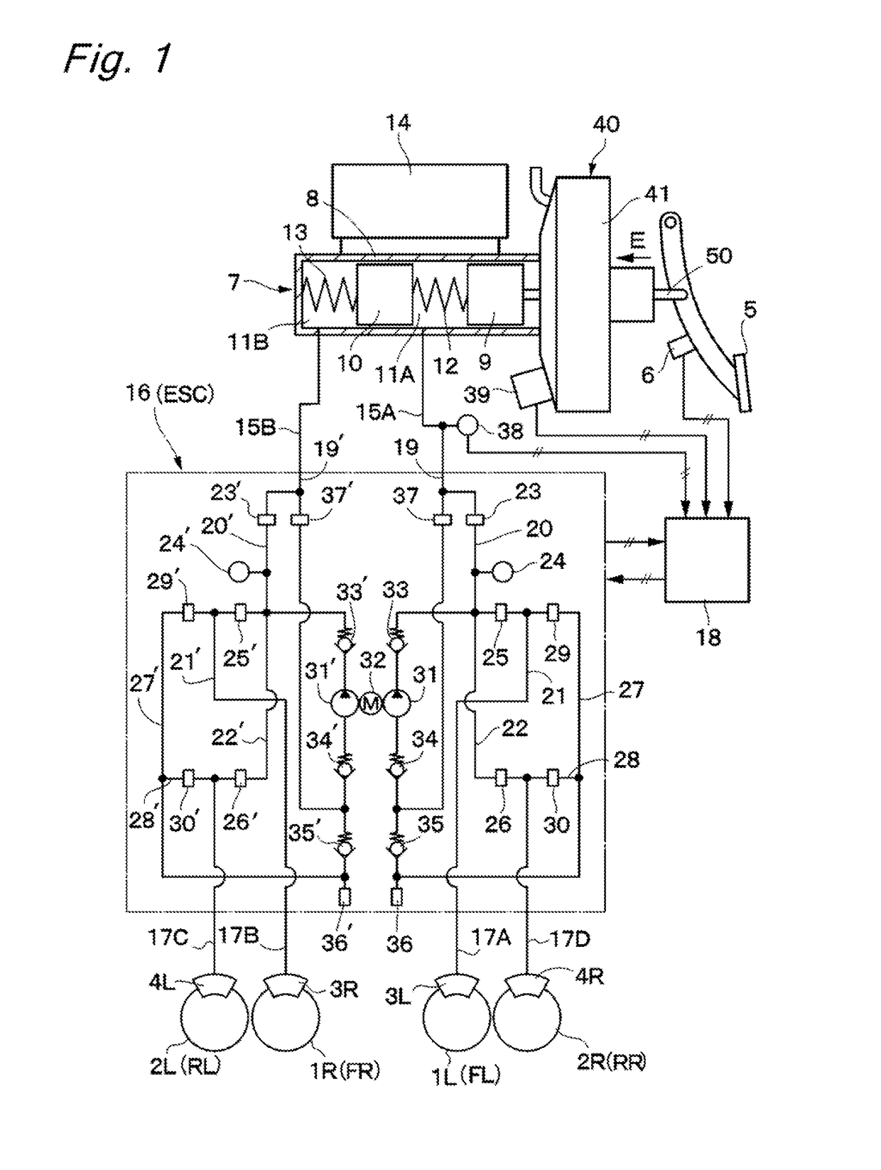 Pneumatic booster and brake system