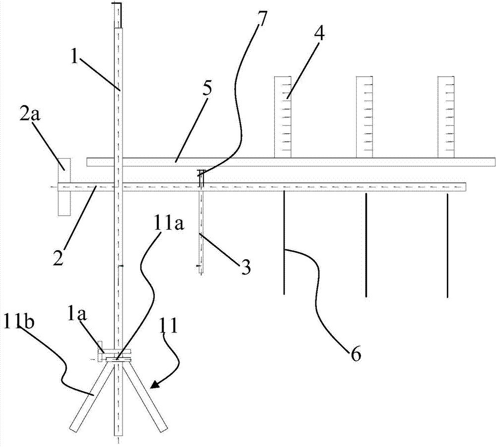 Measuring method and measuring apparatus for the thickness of molten layer of mold powder and fluctuation of liquid level of molten steel