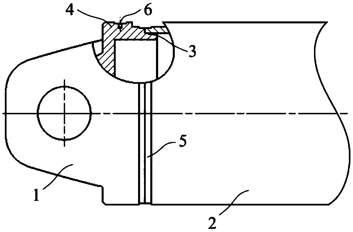 Novel transmission shaft and friction stir welding process thereof