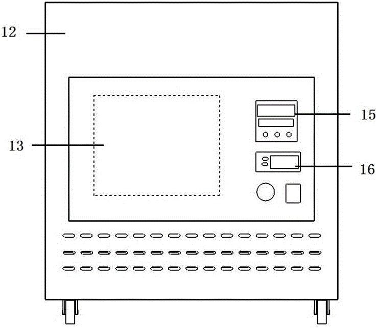 Treatment device for tritium gas and tritiated water