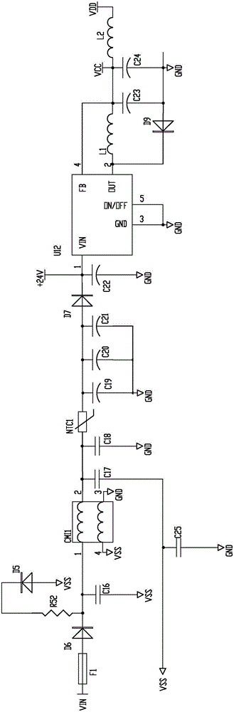 Central air-conditioning temperature zone controller