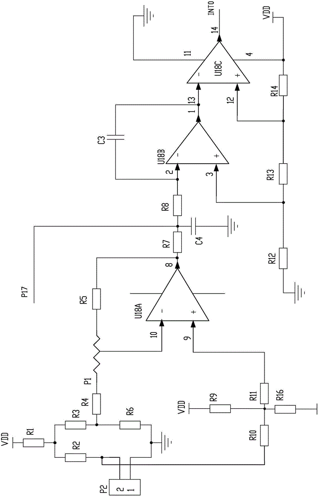 Central air-conditioning temperature zone controller