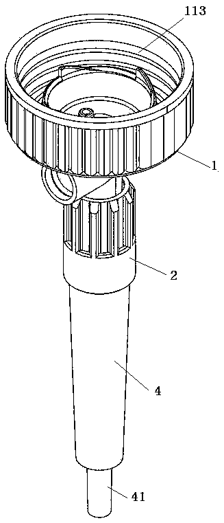 Feeding assembly for anti-tube breaking feeder