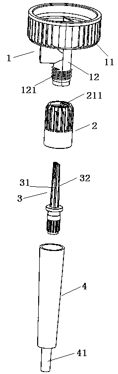 Feeding assembly for anti-tube breaking feeder