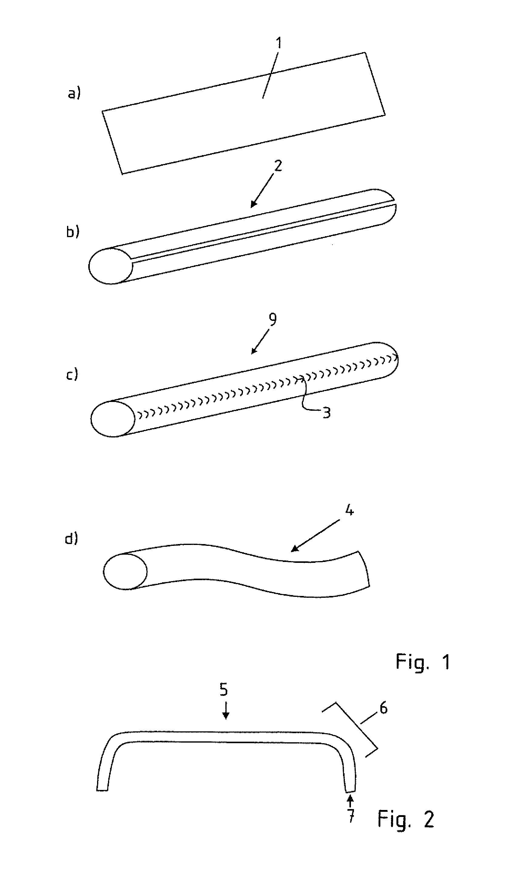 Method for producing a motor vehicle stabilizer