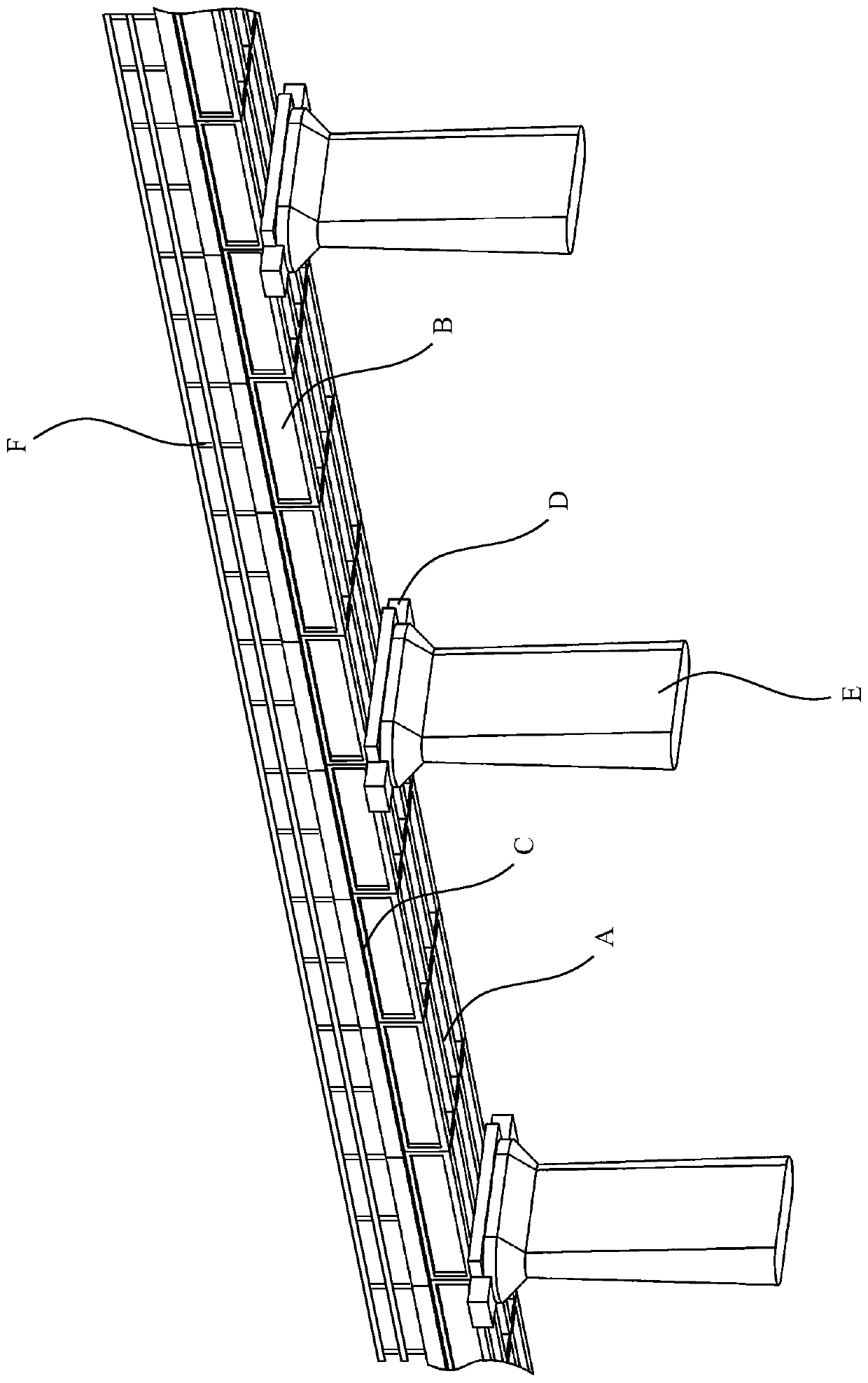 Bridge side fence patrolling flight route planning method