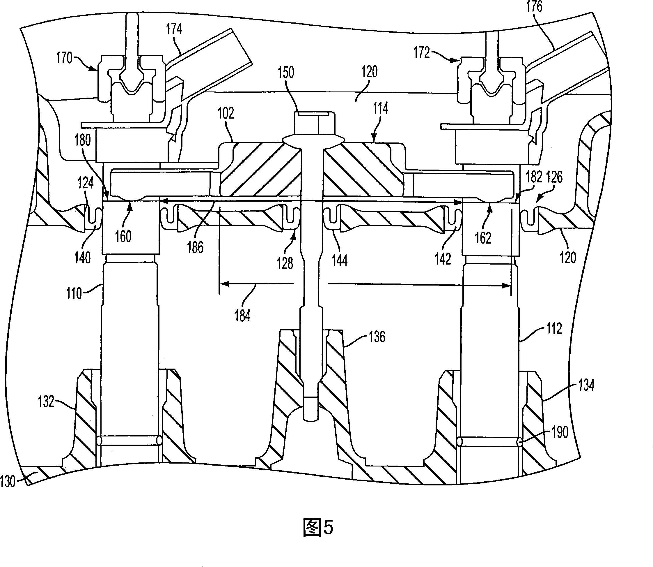 System and method for securing fuel injectors