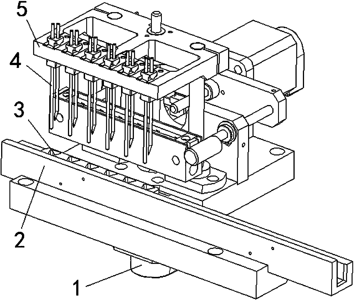 Magnetic particle chemiluminescent analyzer cleaning device and method