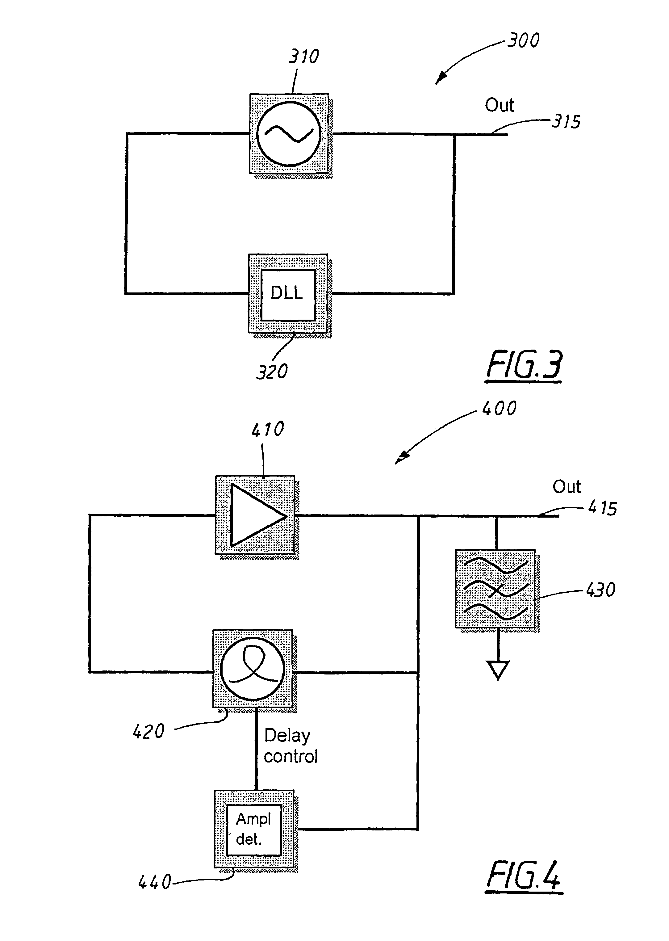 Oscillator circuit with tuneable signal delay means