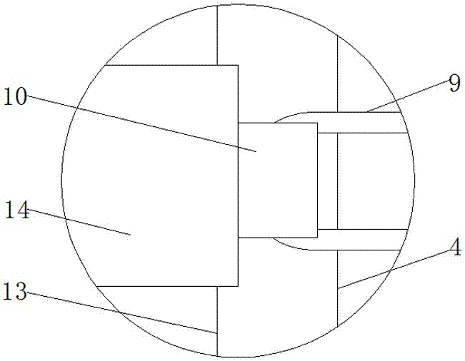 Placing rail capable of positioning spinning roller