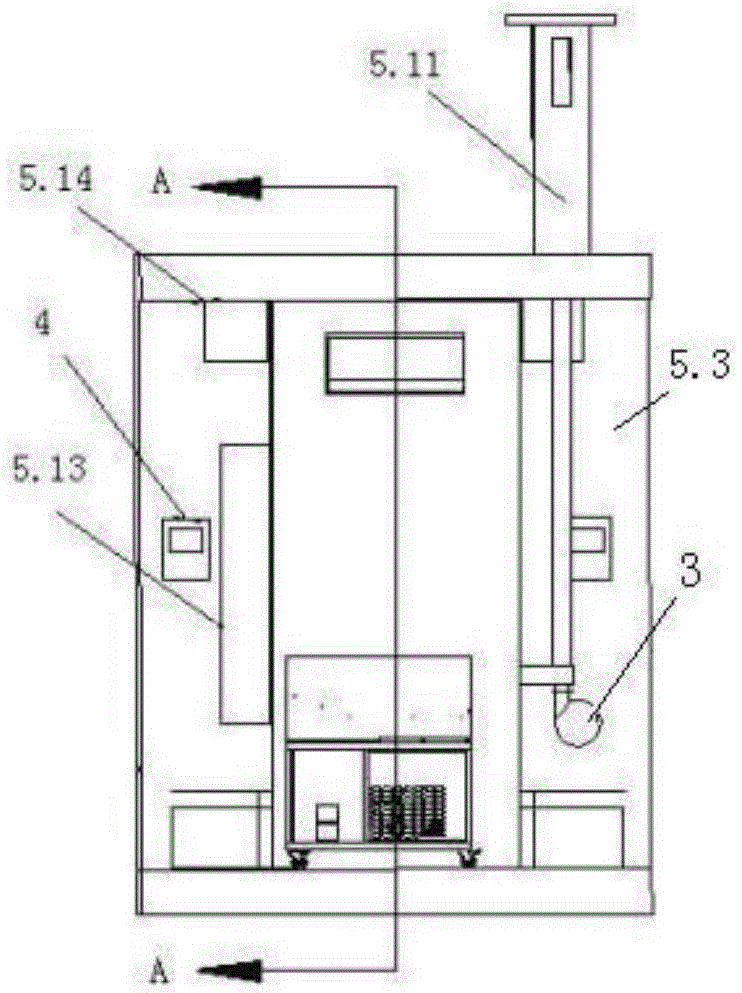 Tobacco leaf baking equipment