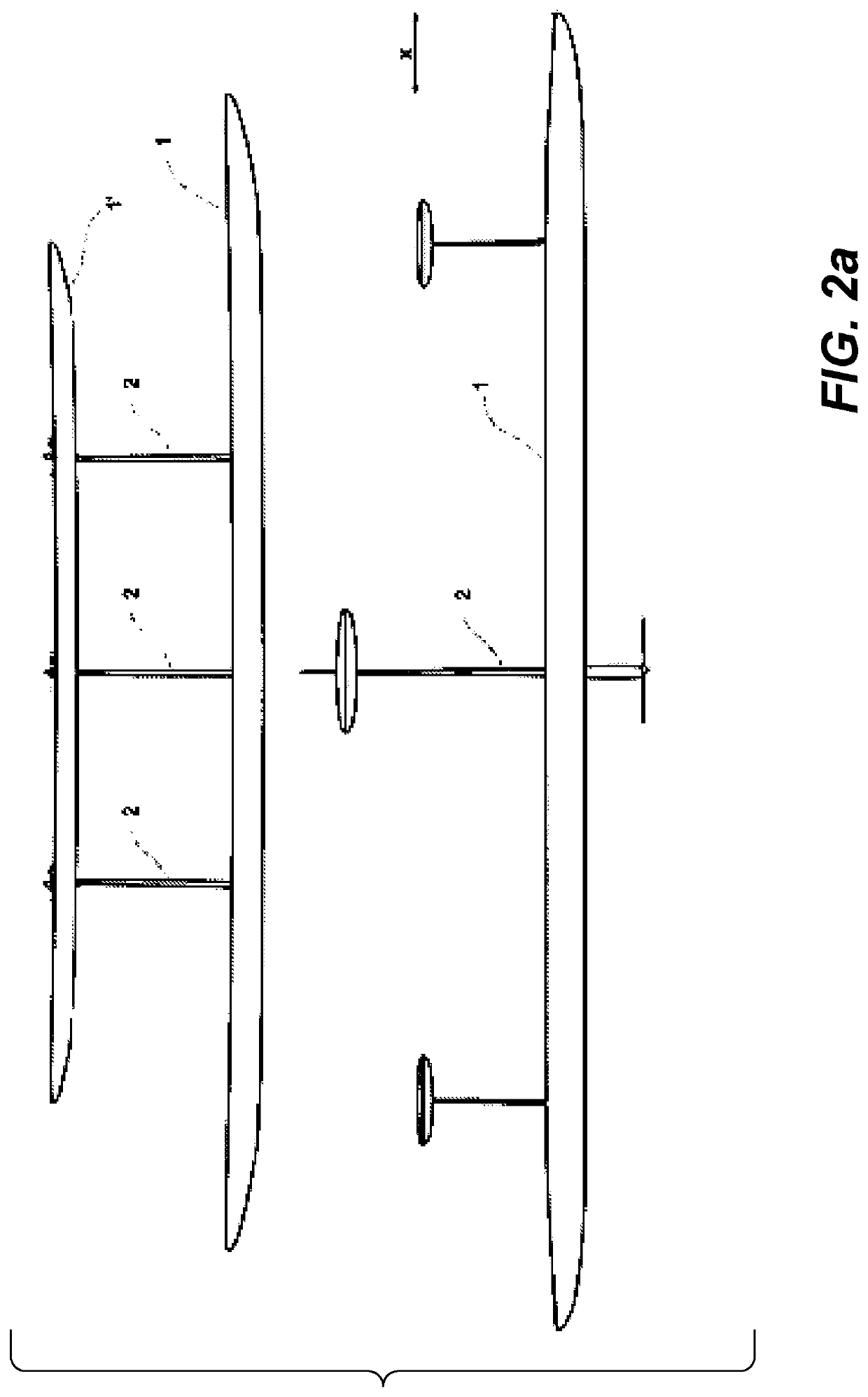 Method for controlling an aircraft, and an aircraft (variants)