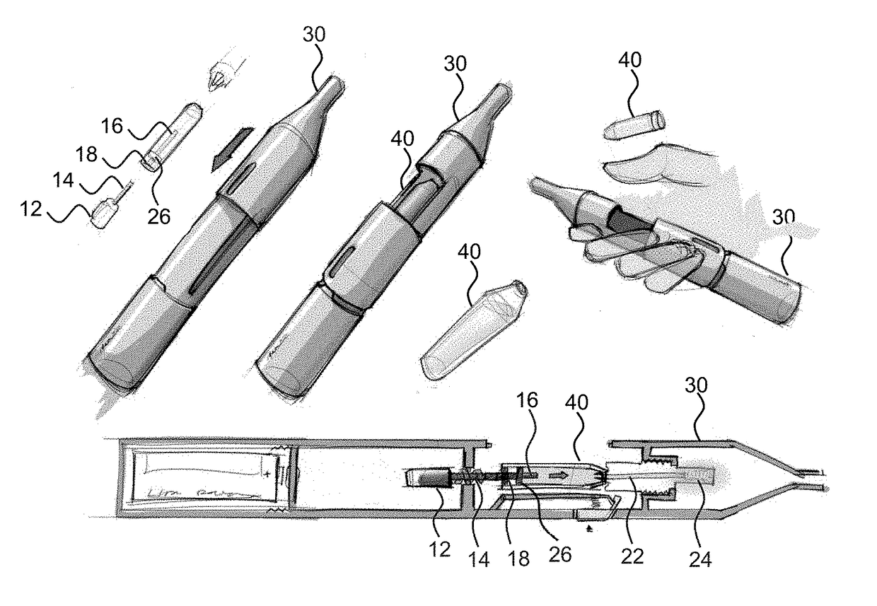 Aerosol-generating system with motor