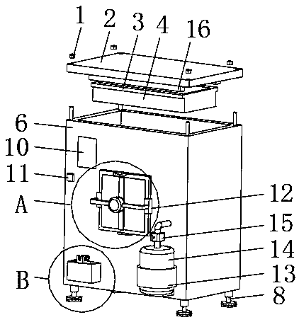 Computer main case capable of improving dustproof effect