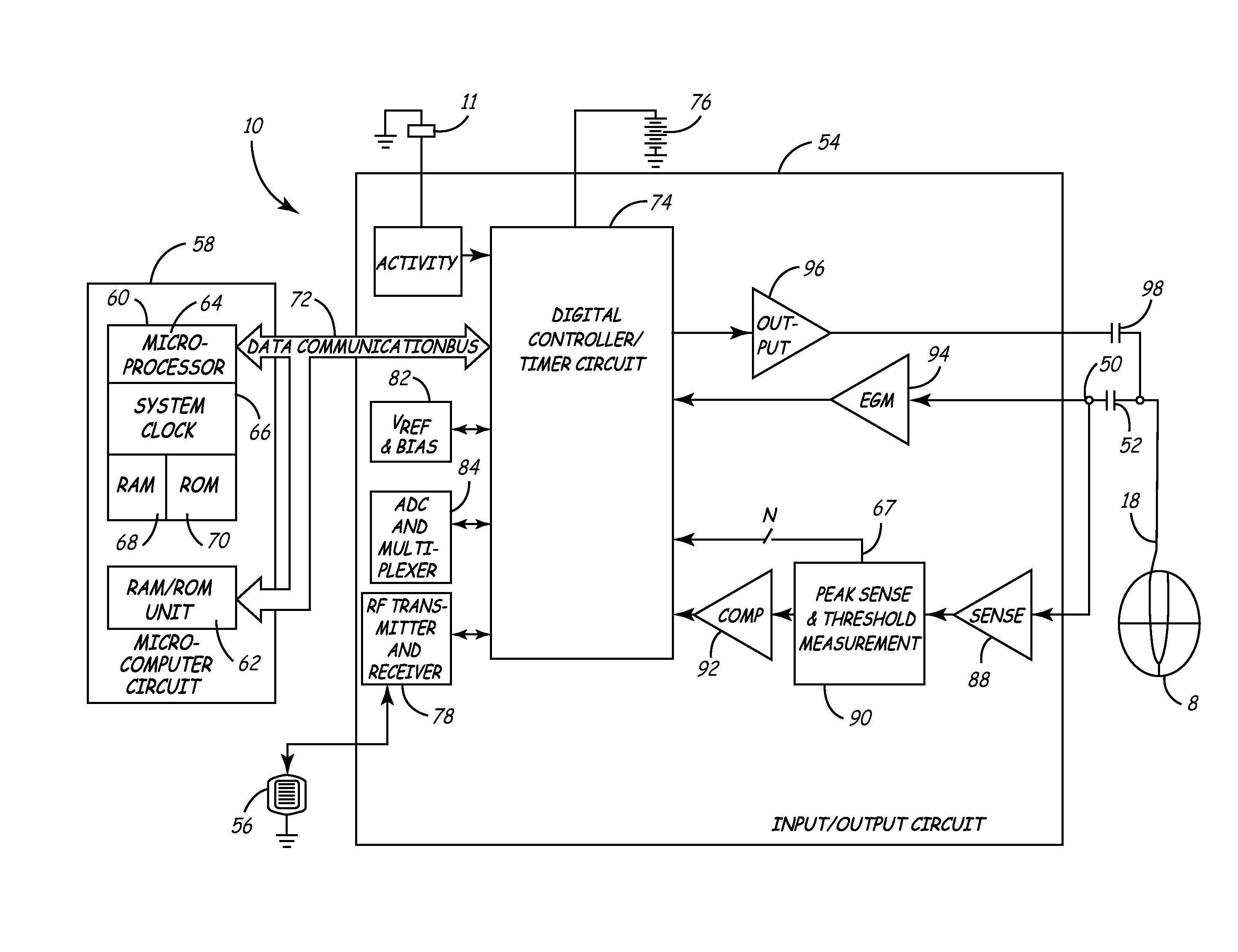 Synchronized atrial anti-tachy pacing system and method