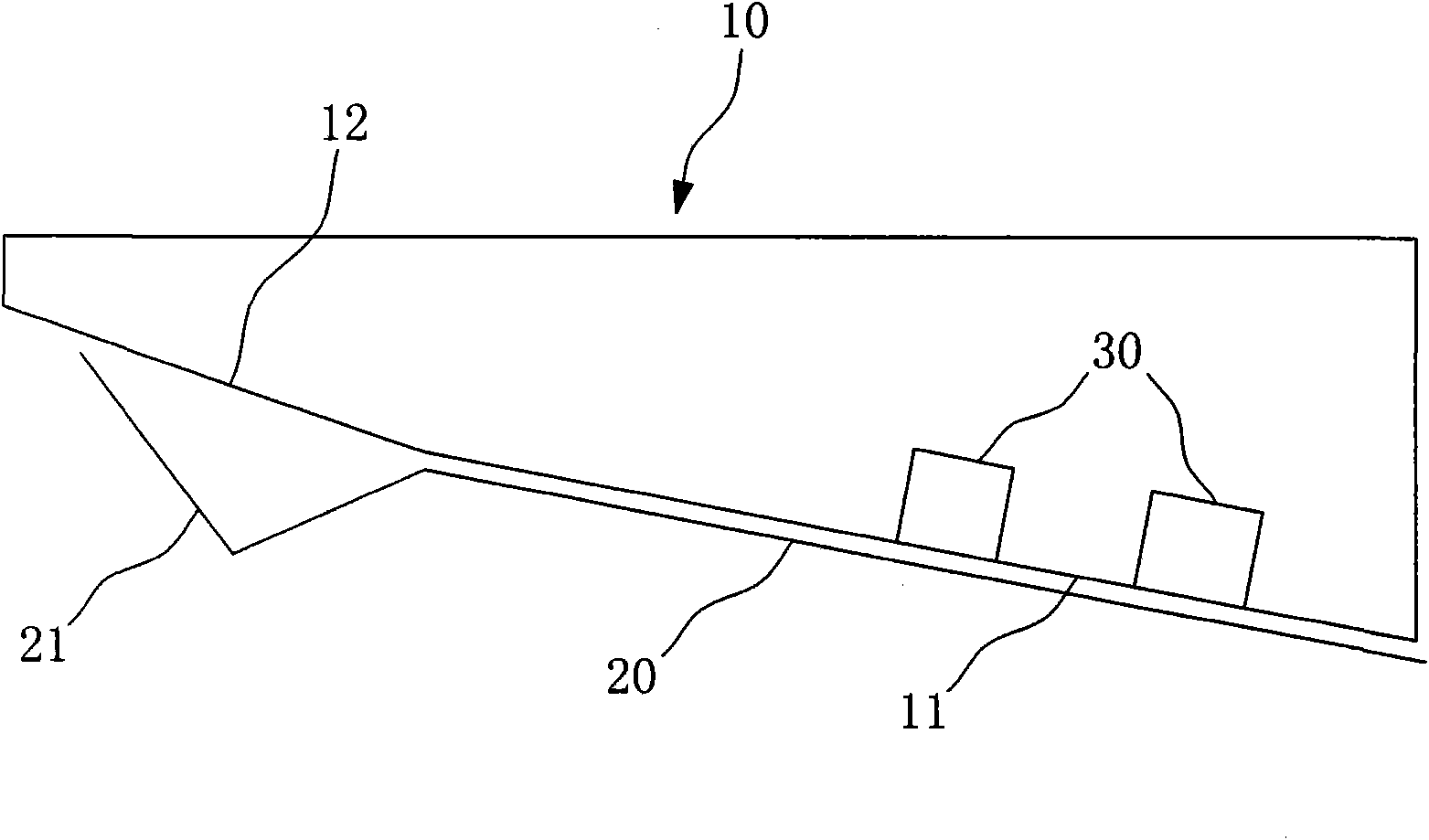 Tool for measuring height of tooth edge