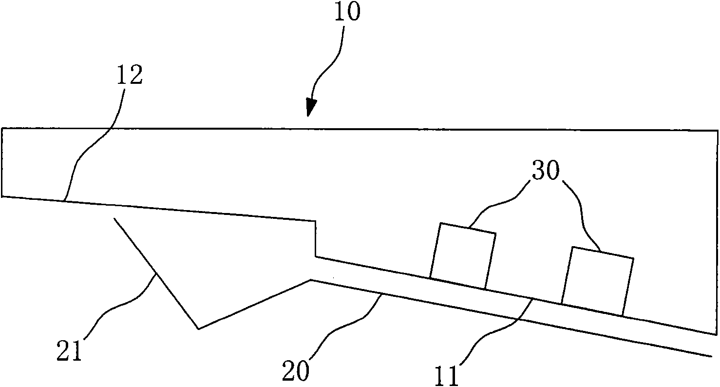 Tool for measuring height of tooth edge