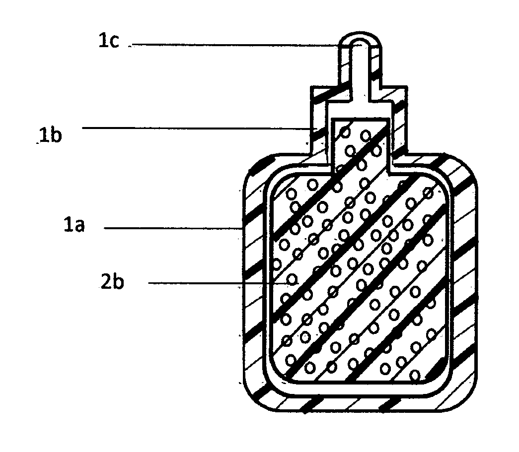 Foam dispensing device utilizing spongy insert