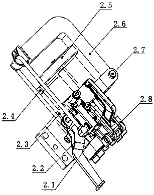 Welding fixture of carrier roller bracket robot