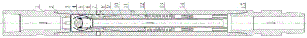 Single ball throwing type repeated circulating valve