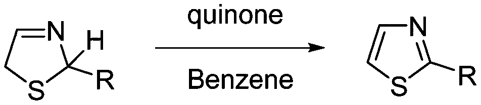 Electrochemical synthesis method of thiazole compounds