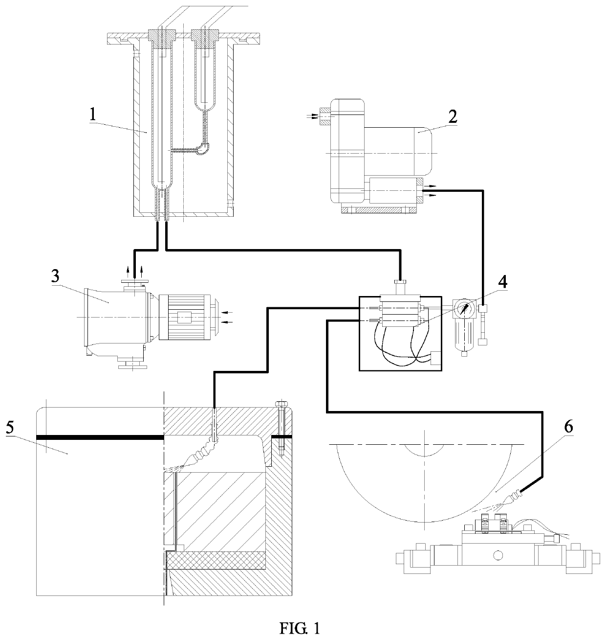 Integrated online measurement system for thermophysical property parameters of nanofluid cutting fluid