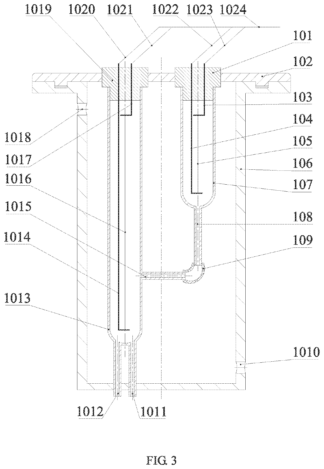 Integrated online measurement system for thermophysical property parameters of nanofluid cutting fluid