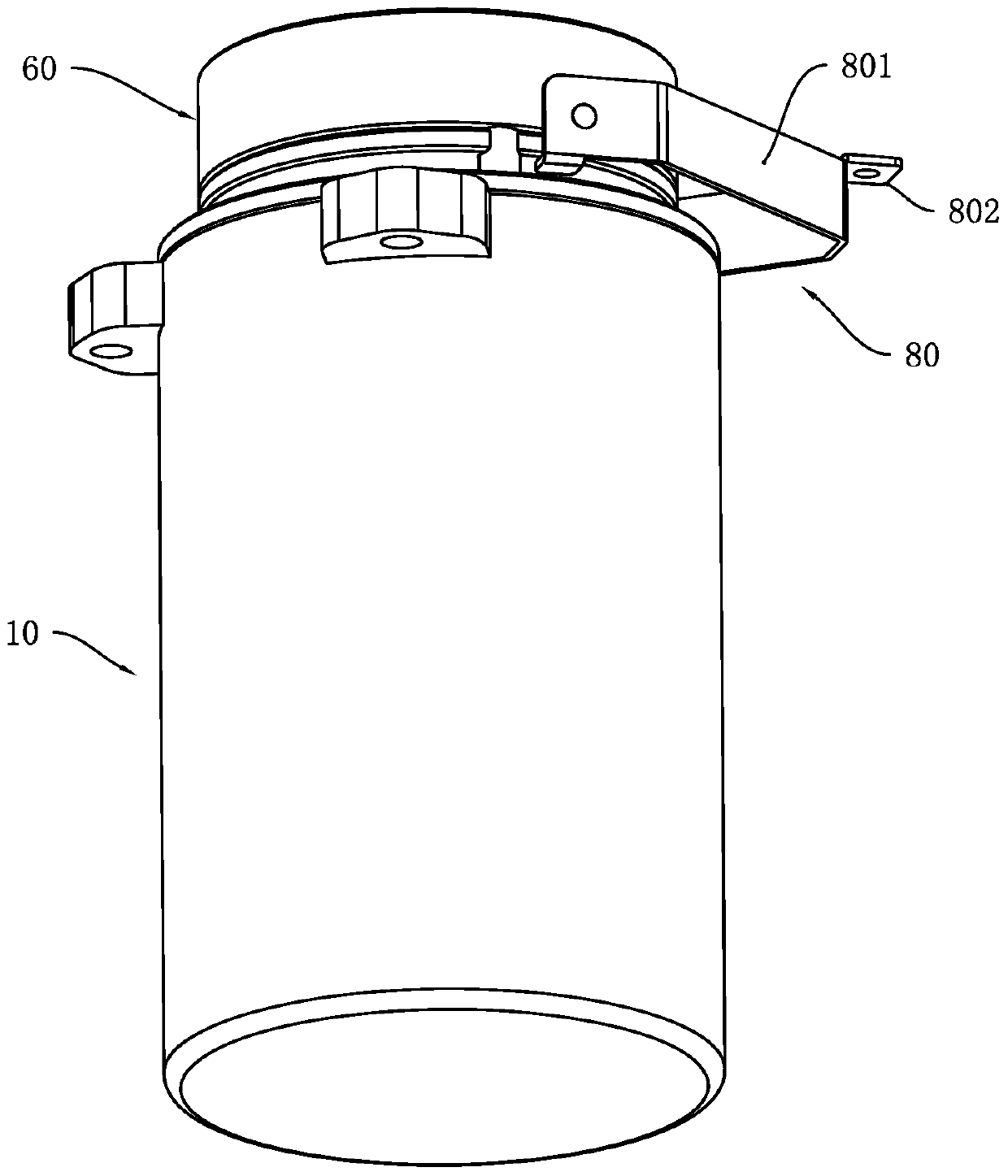 Motor brake device