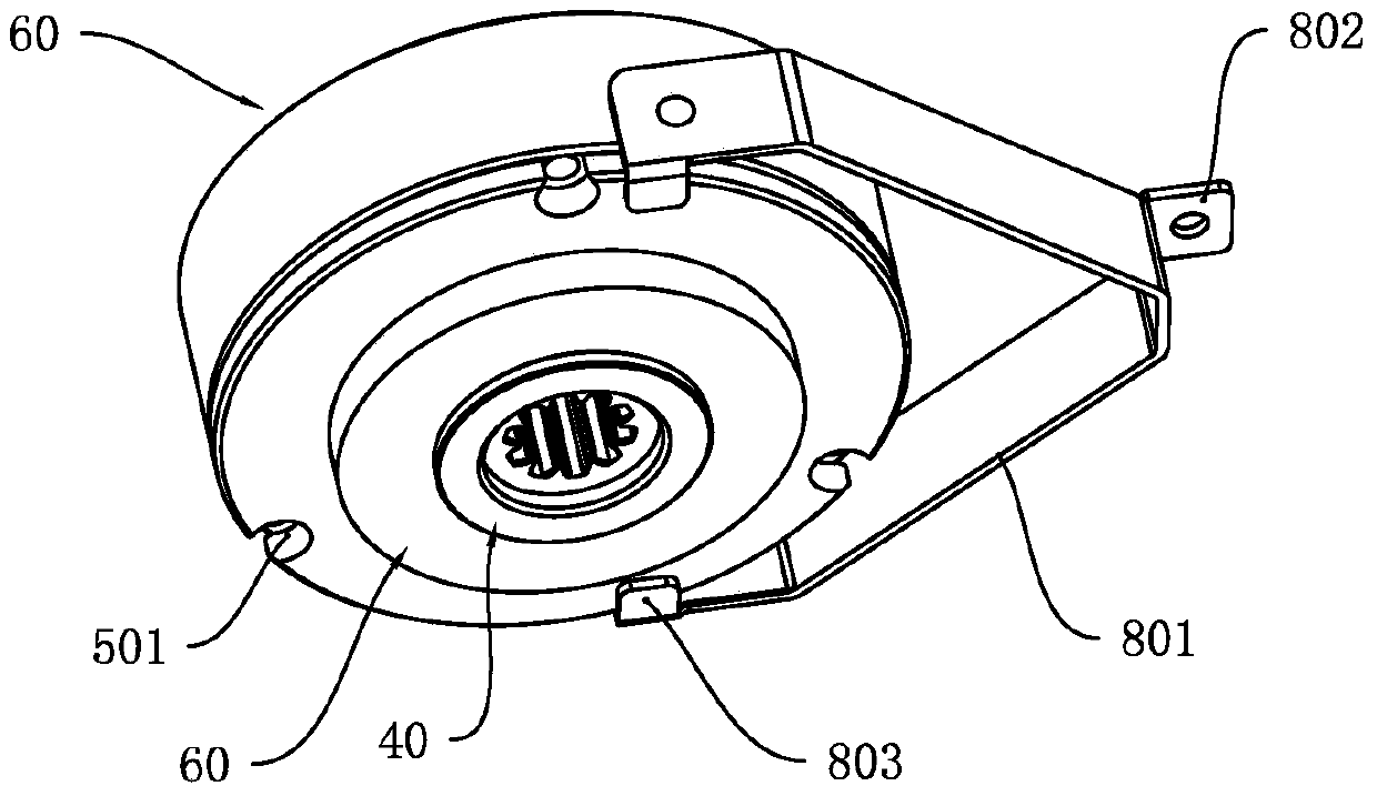 Motor brake device