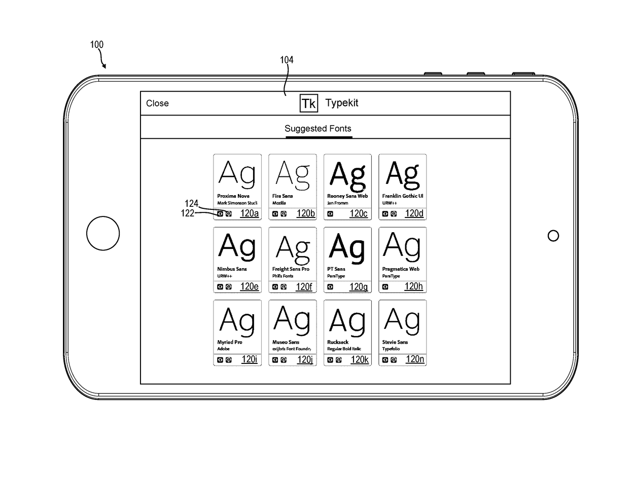 Automatically identifying complementary digital fonts based on digital text in electronic documents